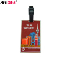 Wholesale Custom Design High Quality Plastic Promotional Gifts abs Luggage Tag